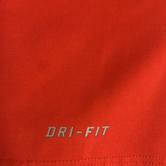 Nike Pro Women’s Medium, V-Neck Dri-Fit, Red and Black - Picture 10 of 11